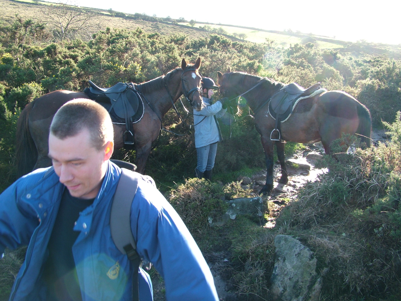 Keywords: TwoSHeds;Robin;Camping;Winter;2006;Dartmoor